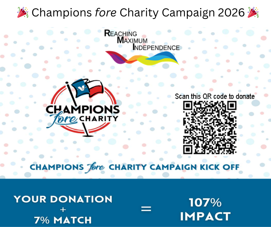 🎉 champions fore charity campaign kick off! 🎉